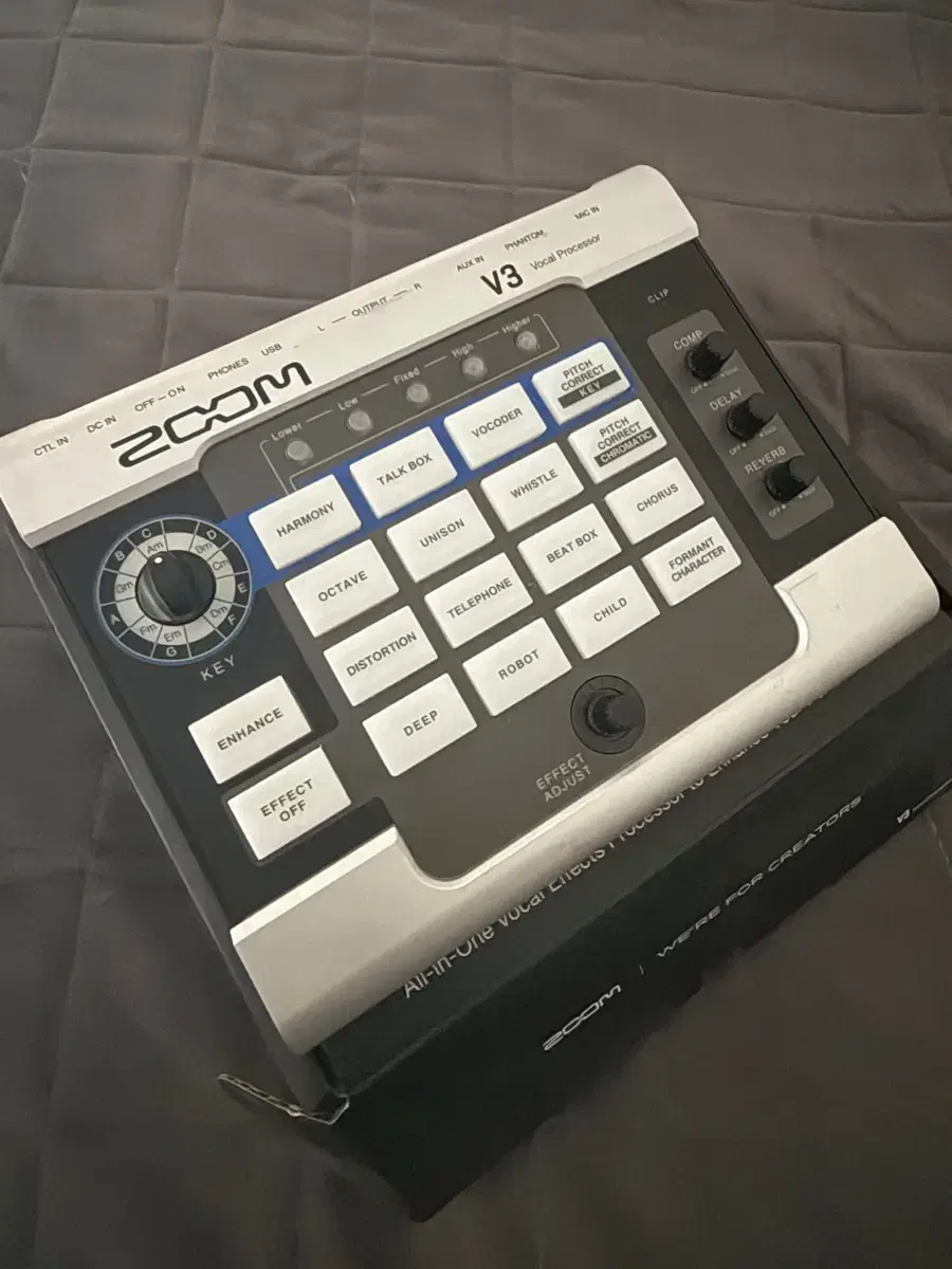 Zoom v3 보컬이펙터