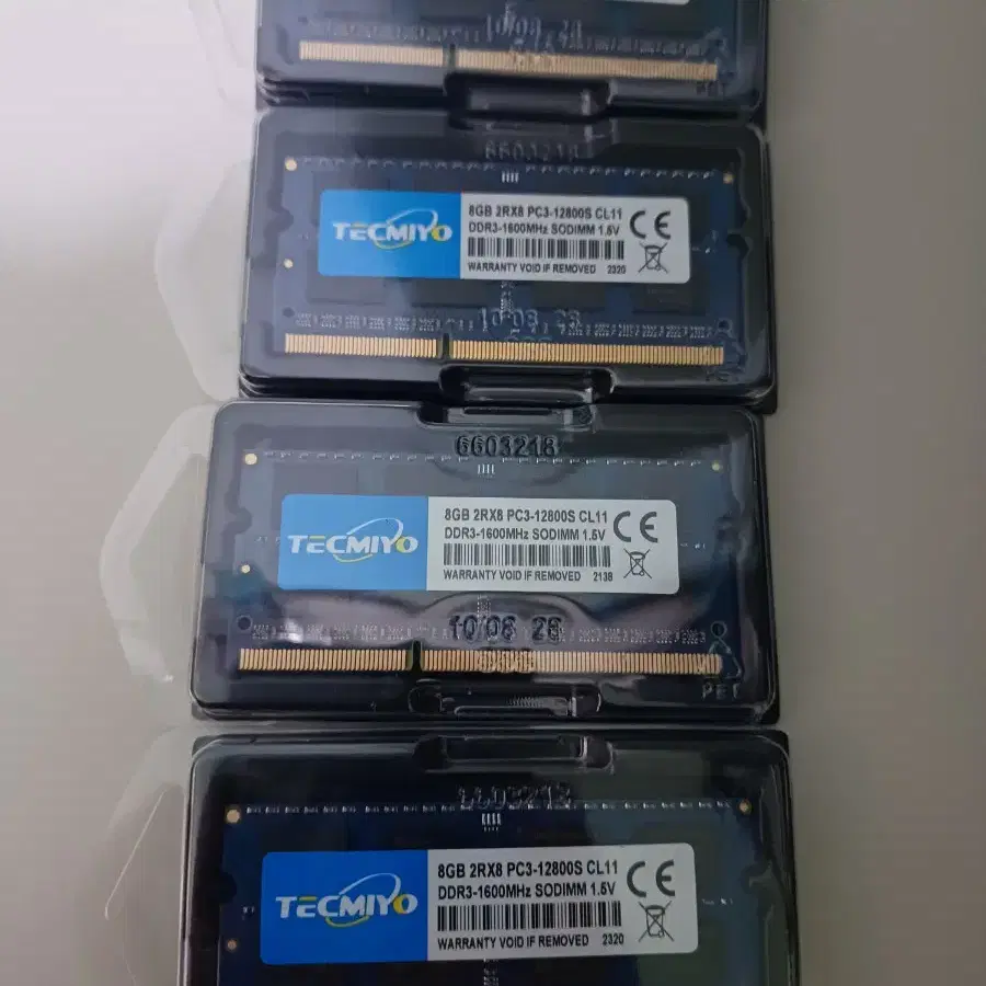 노트북 ddr3 8gb(12800) 4개팝니다.