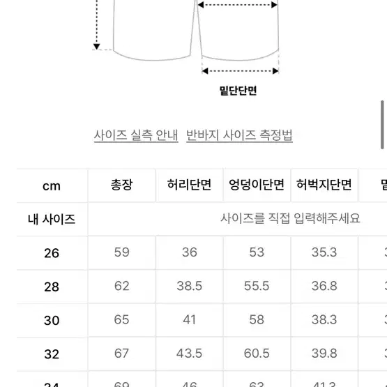 맥우드건 버뮤다 팬츠 판매