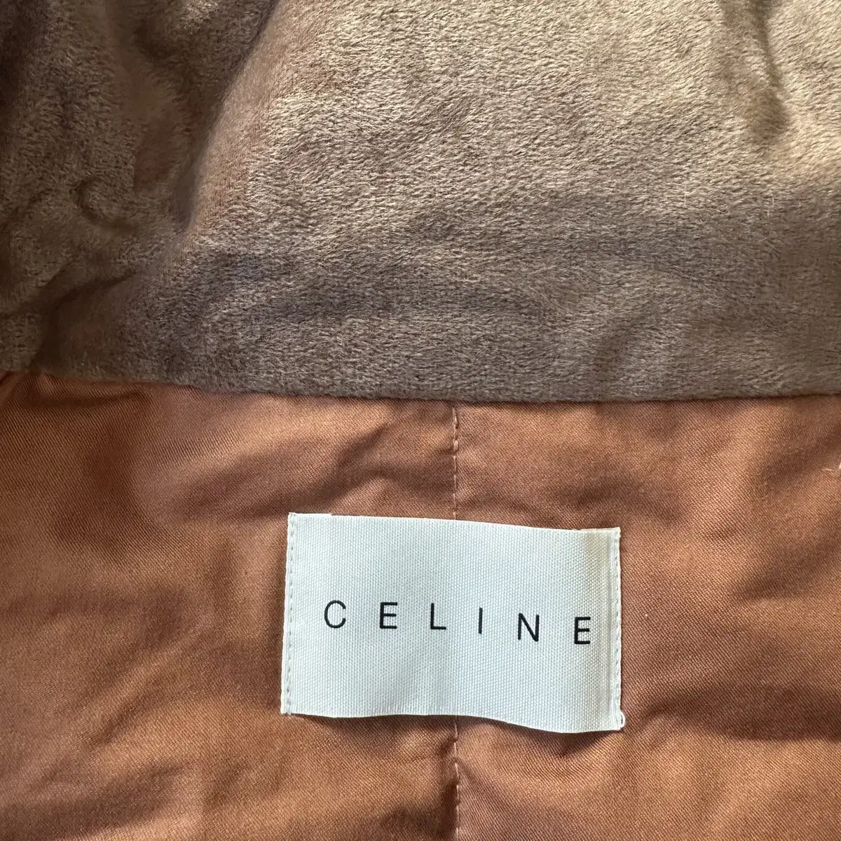 셀린느 celine 트리오페 트리옹프 로고 푸퍼 베스트