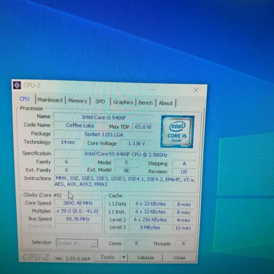 컴퓨터본체 i5 9400f. ssd500 16램,gtx1660 6g팜,