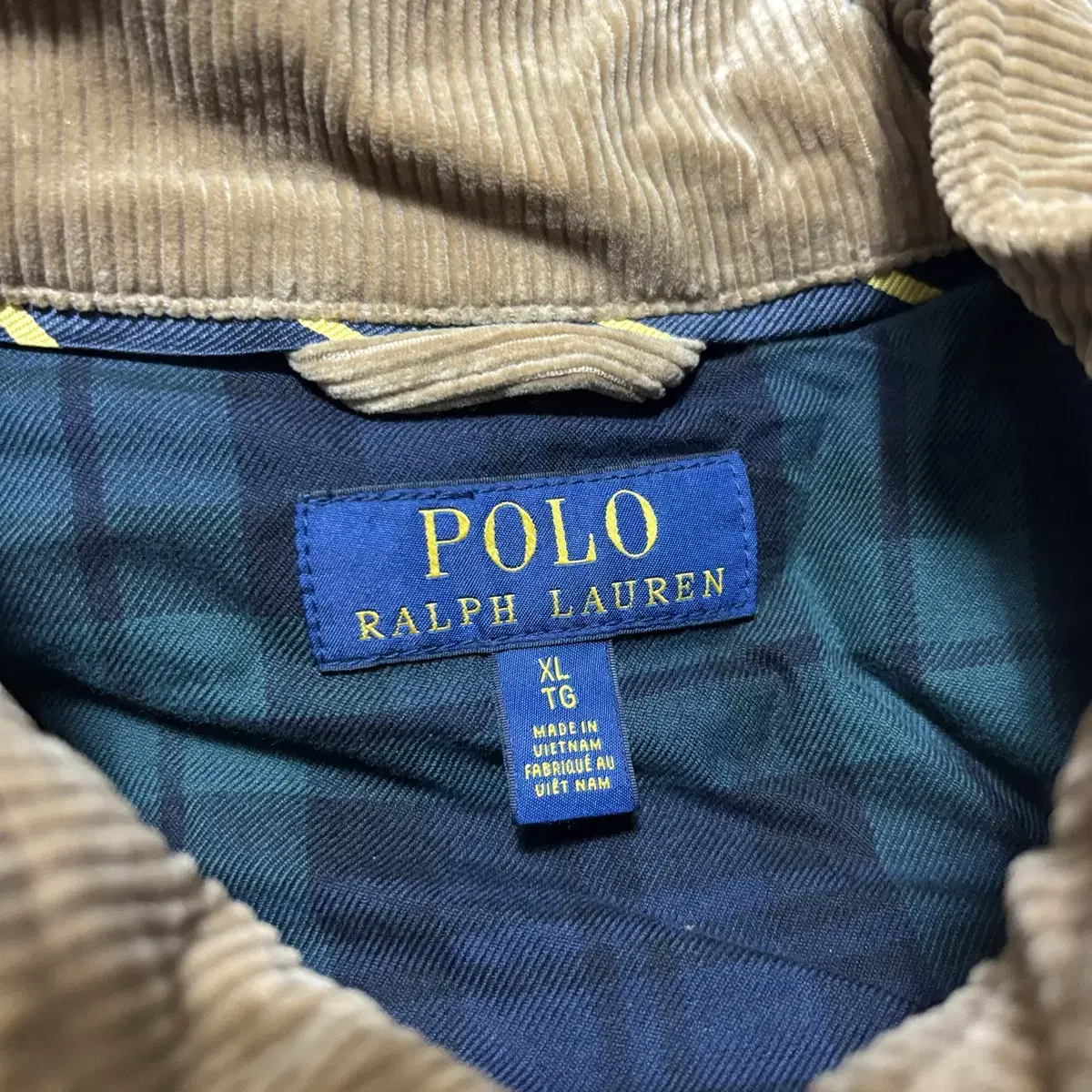 [폴로 랄프 로렌 l RALPH LAUREN] 코듀로이 바라쿠타 (XL)