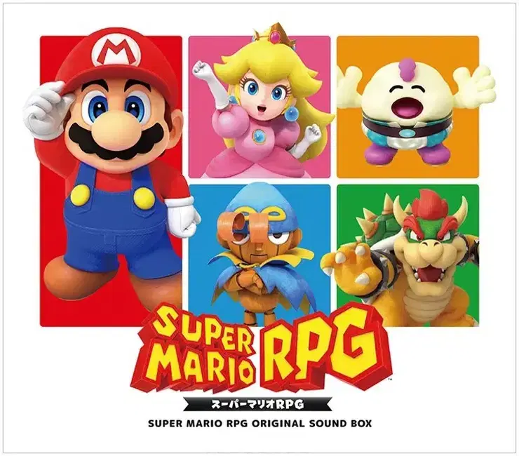 SUPER MARIO RPG O.S.T BOX 4VINYL 4/16 출시