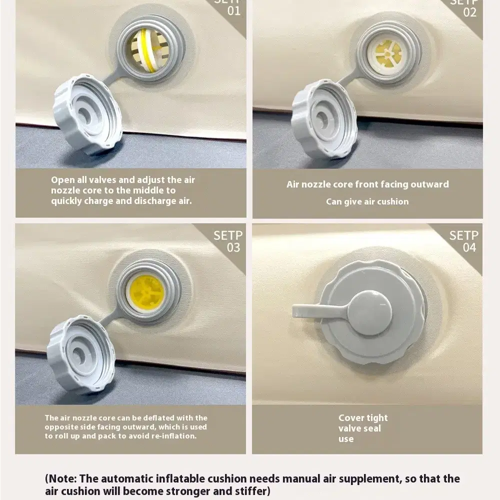 로하스캠핑 자충매트 10CM 더블 새제품/싱글 1회사용