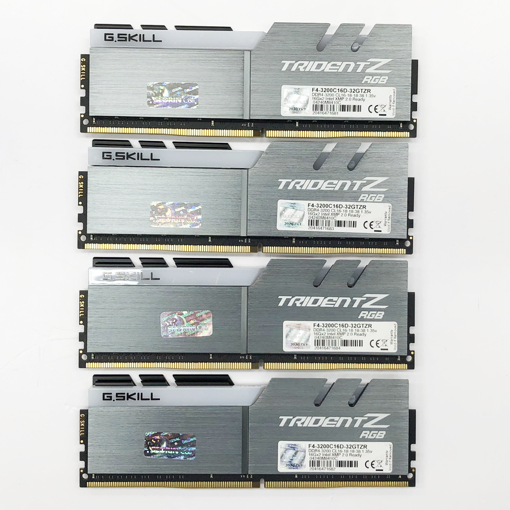 64G)G.SKILL DDR4-3200 CL16 TRIDENT Z RGB