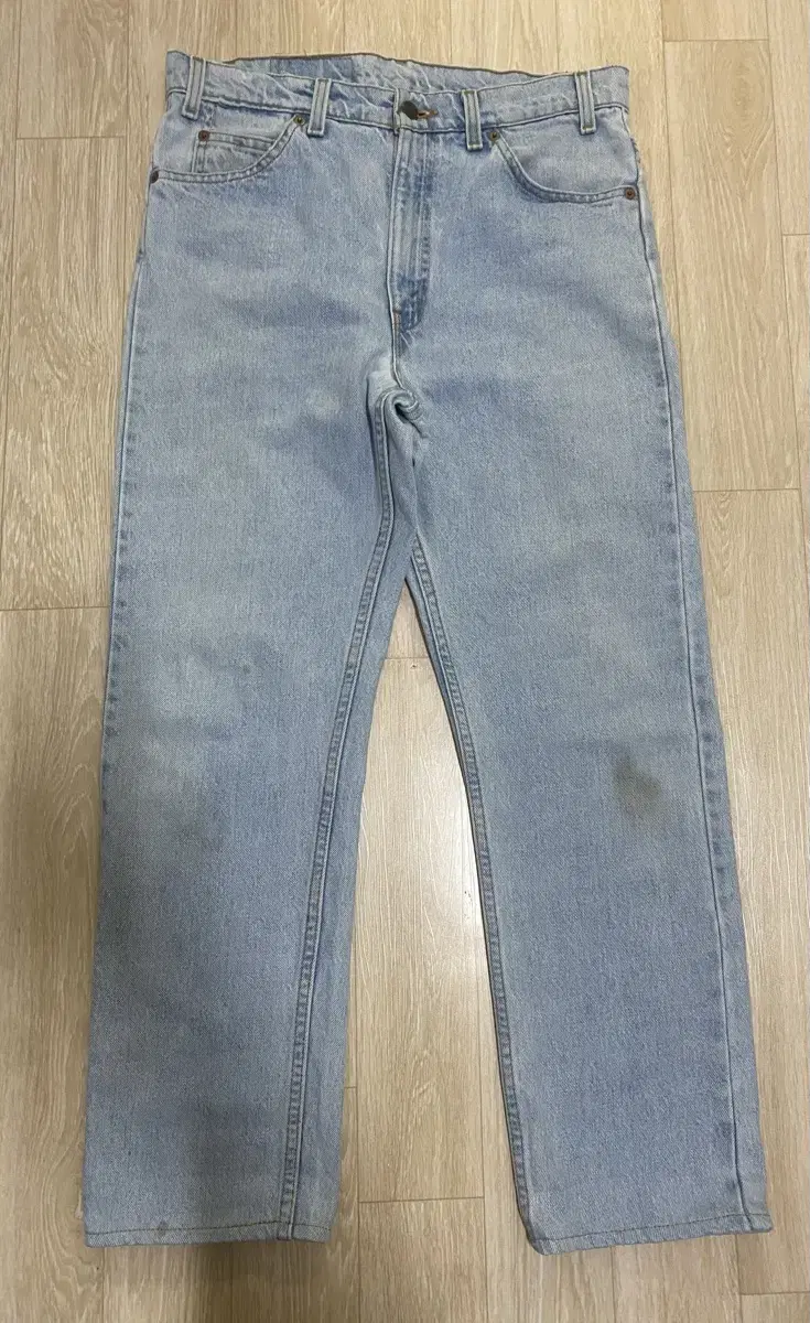 리바이스 levis 505 90s 오렌지탭 연청(30-31)