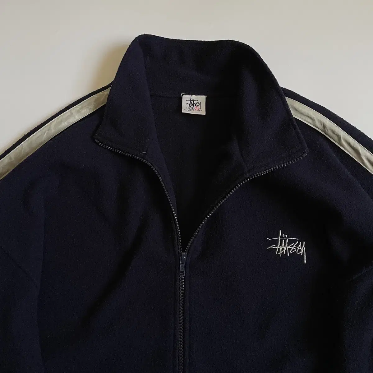 90s Stussy 스투시 OG 후리스 집업 자켓