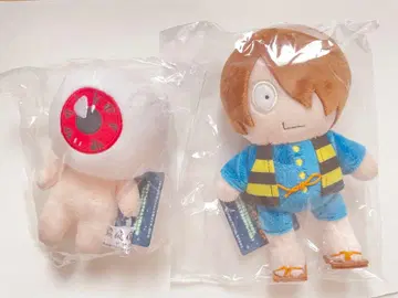 게게게의 키타로 게게게의 히카루 봉제 인형 키타로 눈알 아저씨 세트