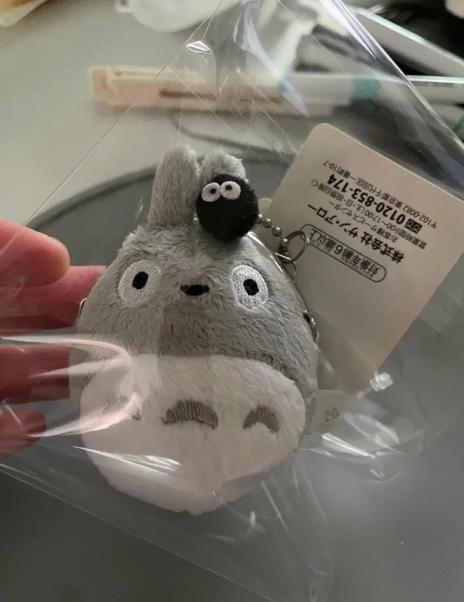 Classic Totoro keyring and Coin Purse