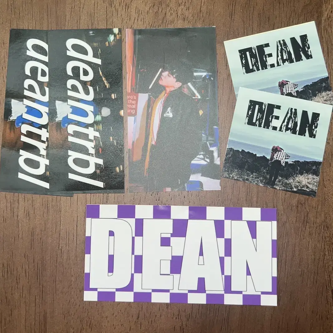 딘 deantrbl dean 스티커 포카 굿즈 비공굿