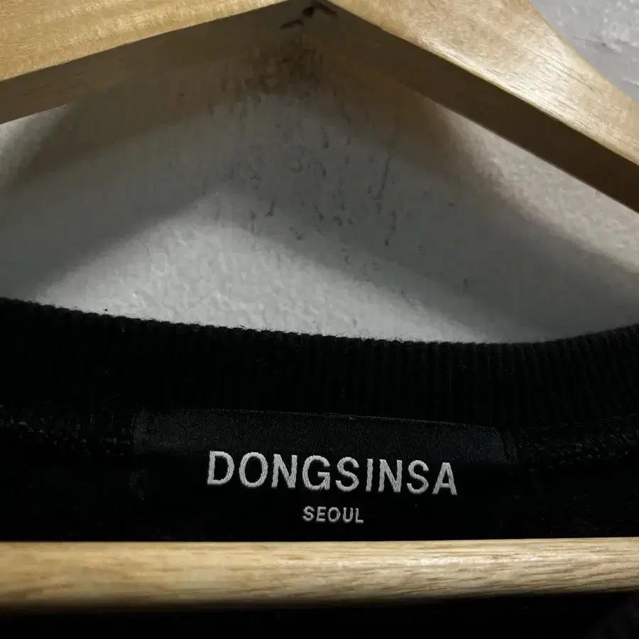 100-105 DONGSINSA 스티치라인 루즈핏 스웻 맨투맨 정품