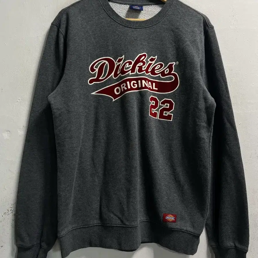 100-105 Dickies 빅로고 기모 루즈핏 스웻 맨투맨 정품