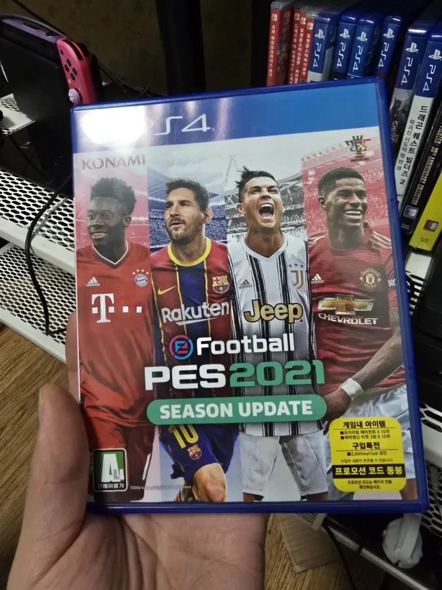 pes2021 ps4 cd 팔아요