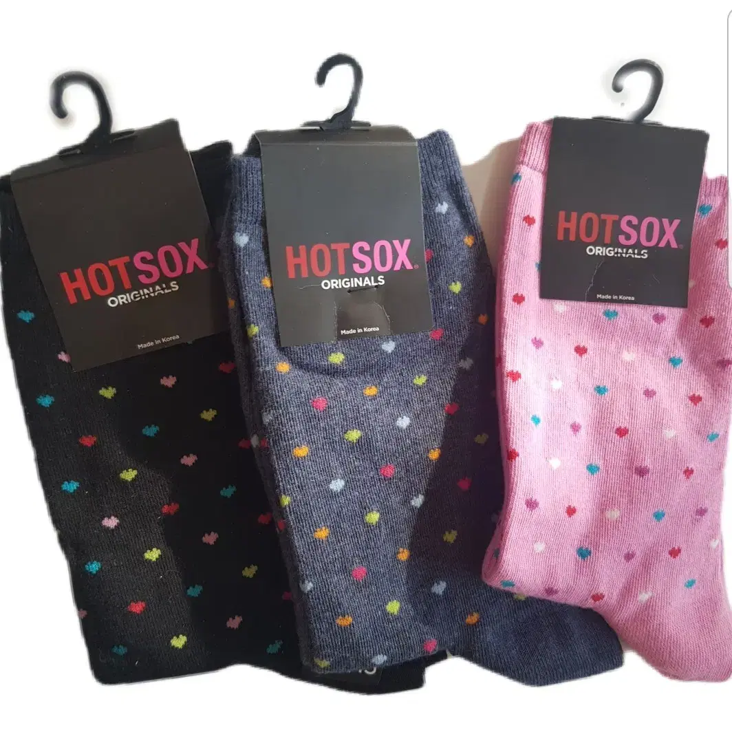 235~265mm hotsox 남여공용 미니하트 봄가을양말 면스판