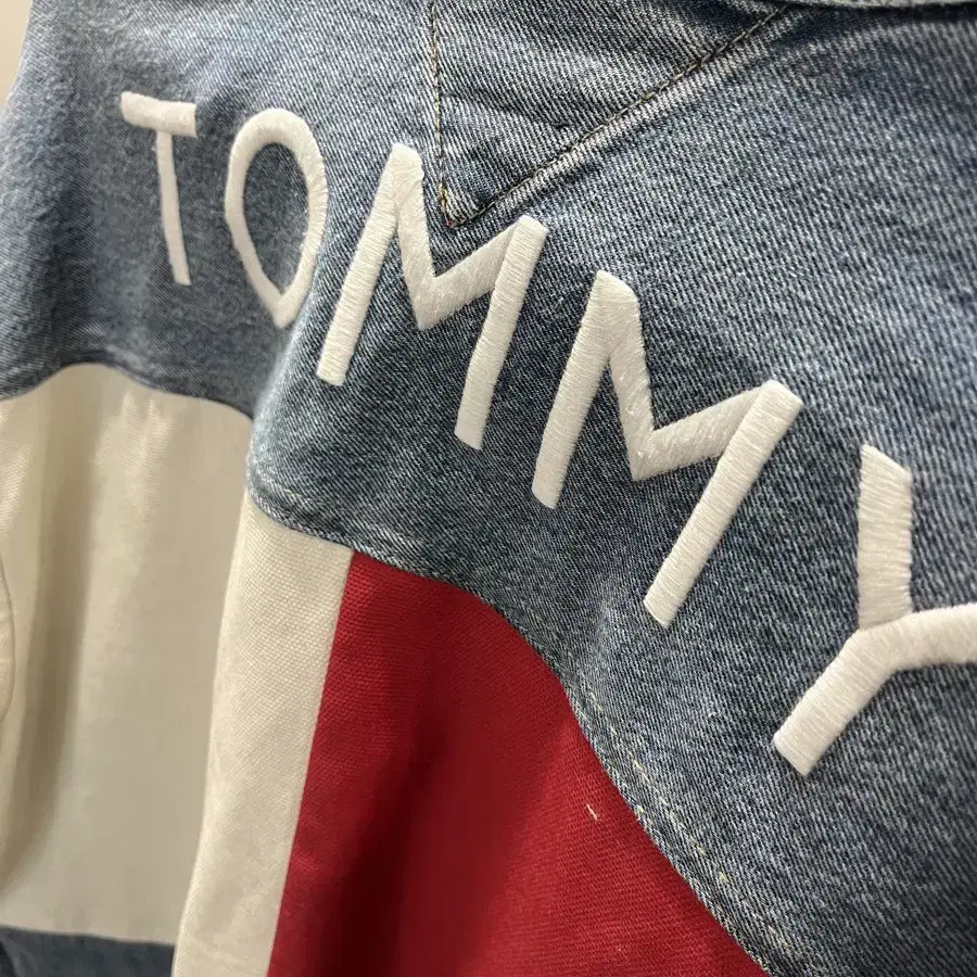 tommy kith 타미 키스 청자켓