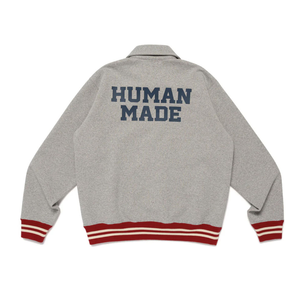 [M]휴먼메이드 하프집업 스웨터 그레HALF-ZIP SWEATSHIRT