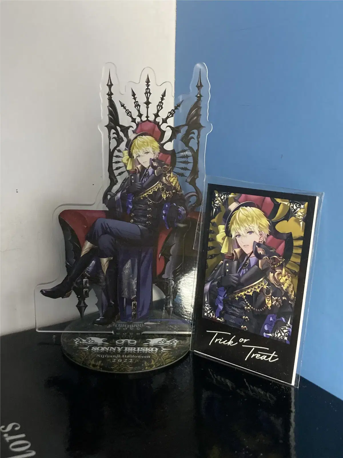 NIJISANJI EN sunny BRISCO acrylic stand GOODS sell (Unsealed)