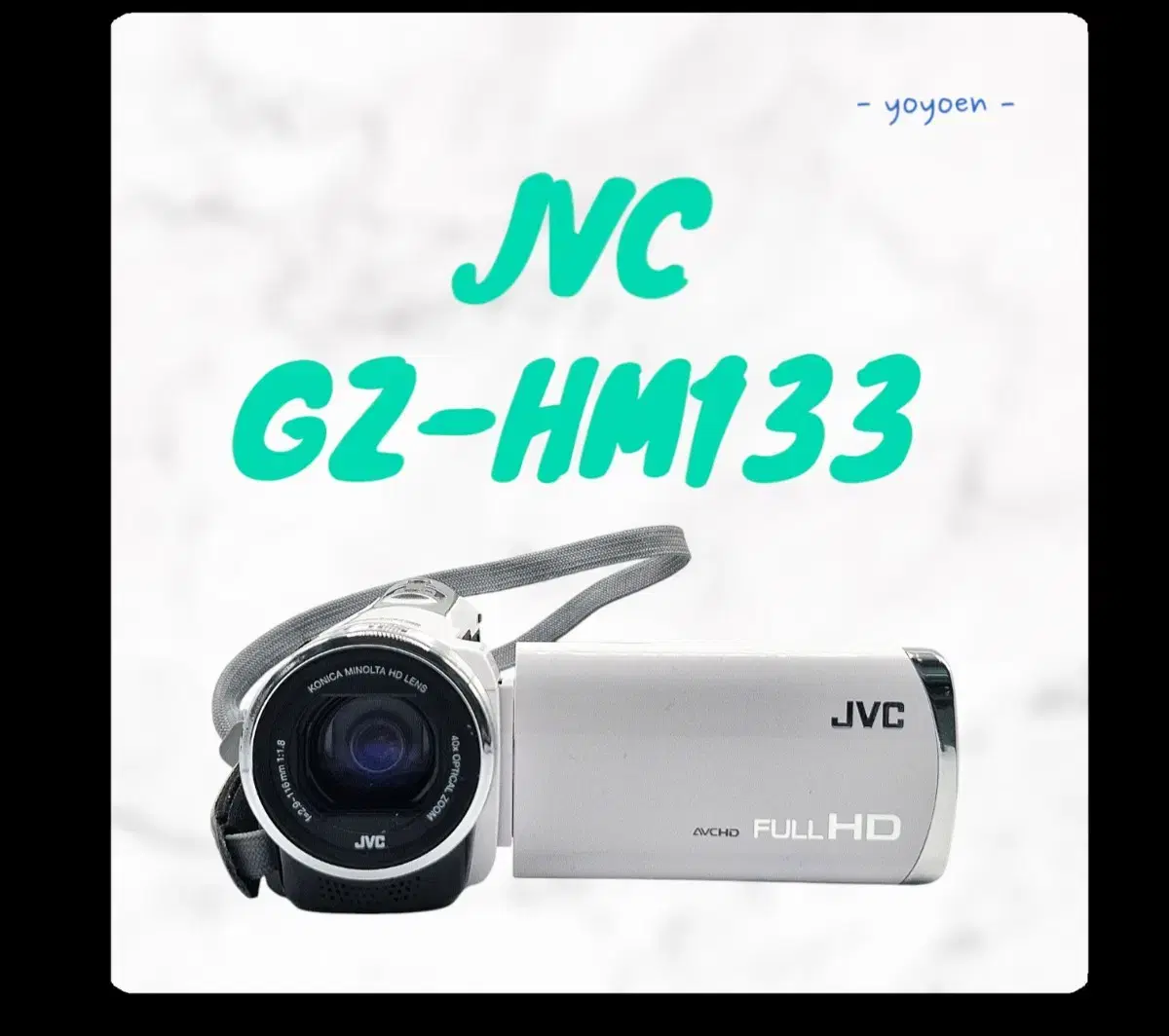 JVC GZ-HM133 빈티지캠코더 [ 할인상품 ]