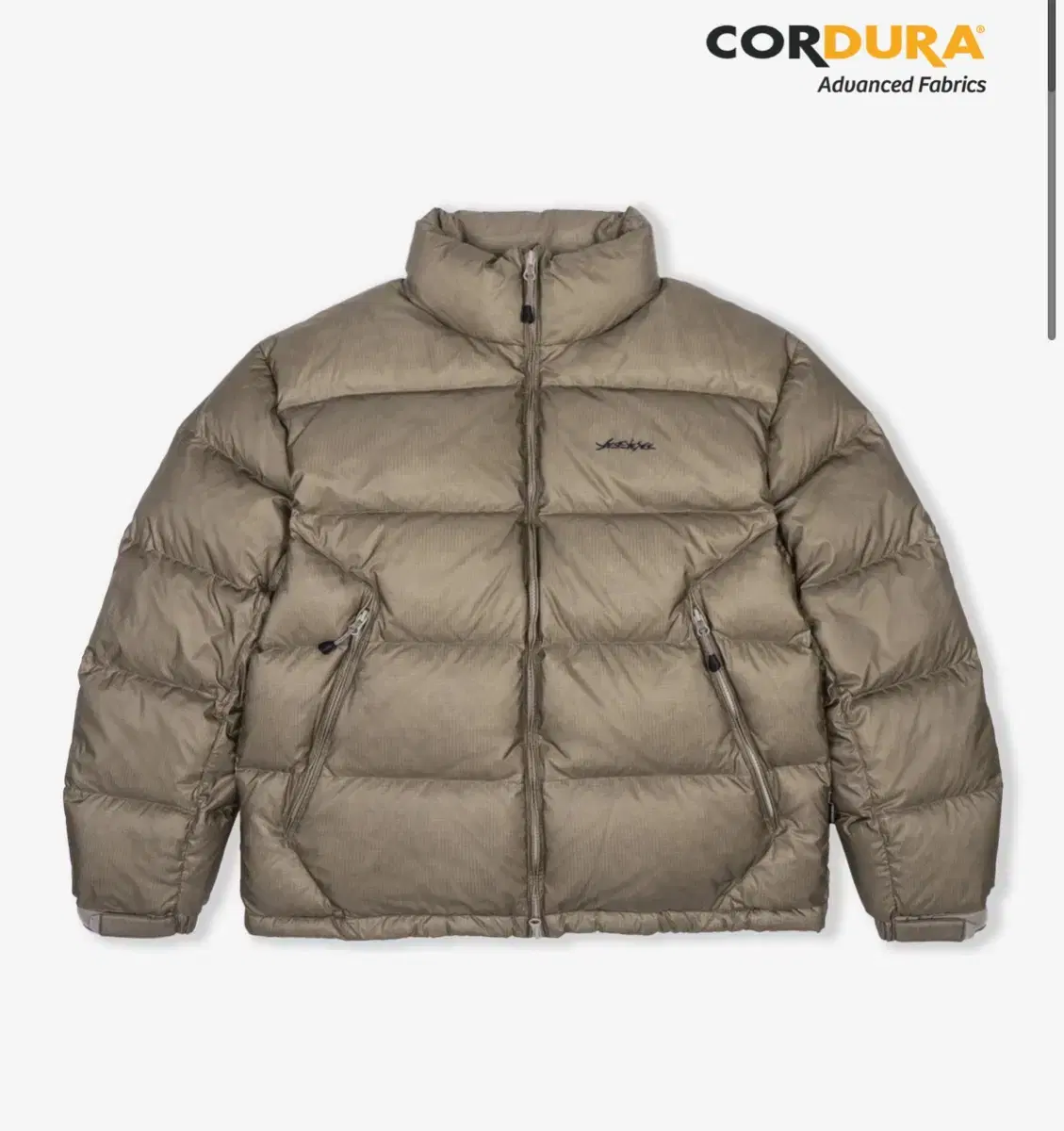 예스아이씨 5B Fond Down Jacket Greige S사이즈