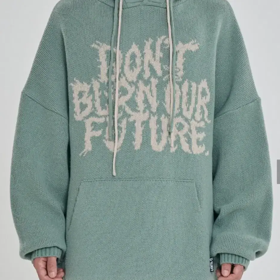 DBOF Wool Knit Hoodie [MINT]