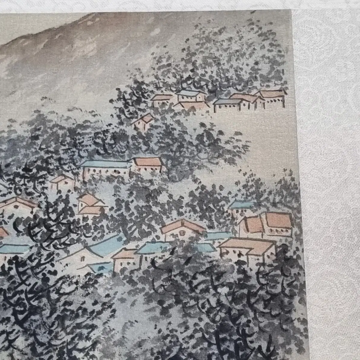 고화 산수화 알그림