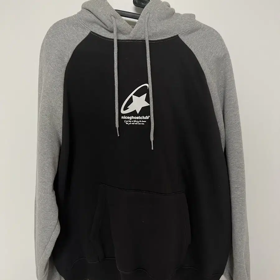 SHOOTING STAR LOGO HOODIE_Grey