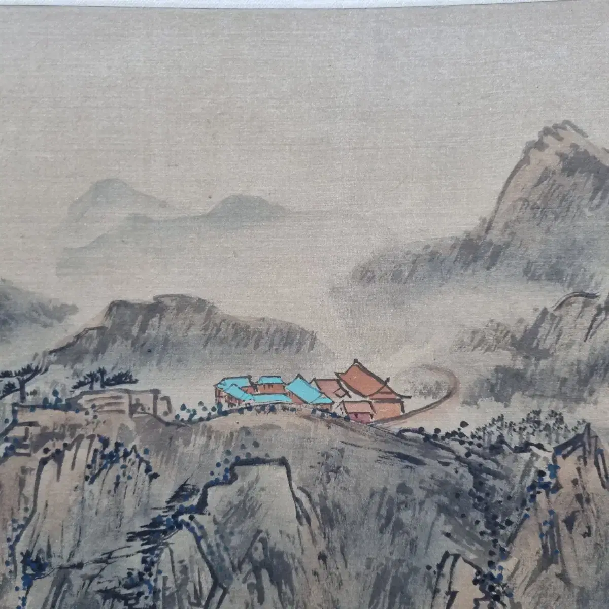 고화 산수화 알그림