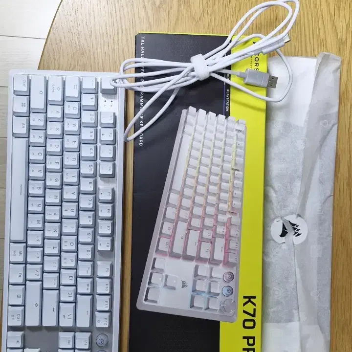 커세어 k70 pro tkl mgx 레피드트리거