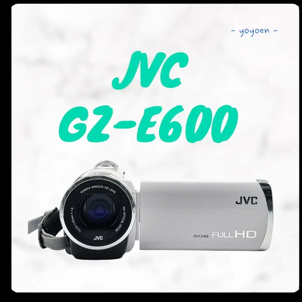 JVC GZ-E600 빈티지캠코더 [할인상품]