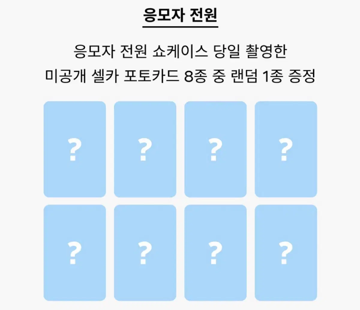 하츠투하츠 하투하 쇼케 미공포 / 앨범 양도