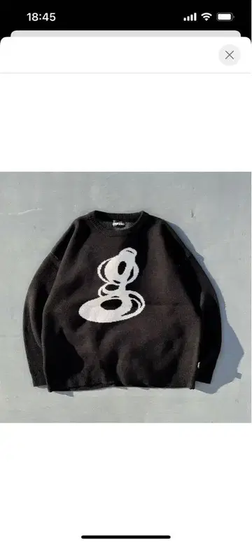 GENZAI 니트 GENZAI G LOGO KNIT
