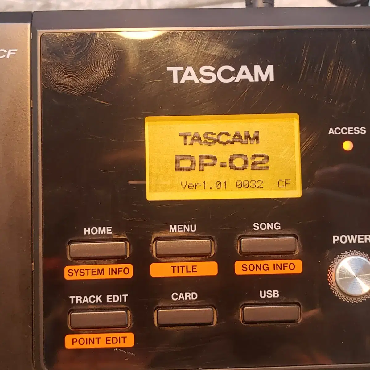 [TASCAM] 타스컴 DP-02cf 중고 멀티 트랙 레코더