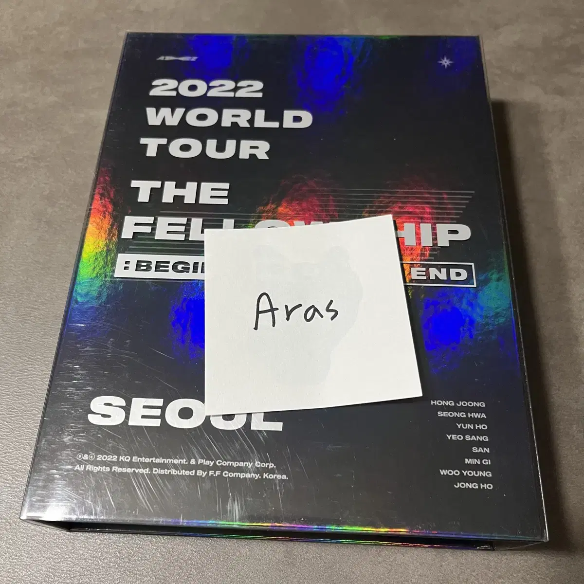 ATEEZ 에이티즈 2022 더펠쉽 콘서트 DVD