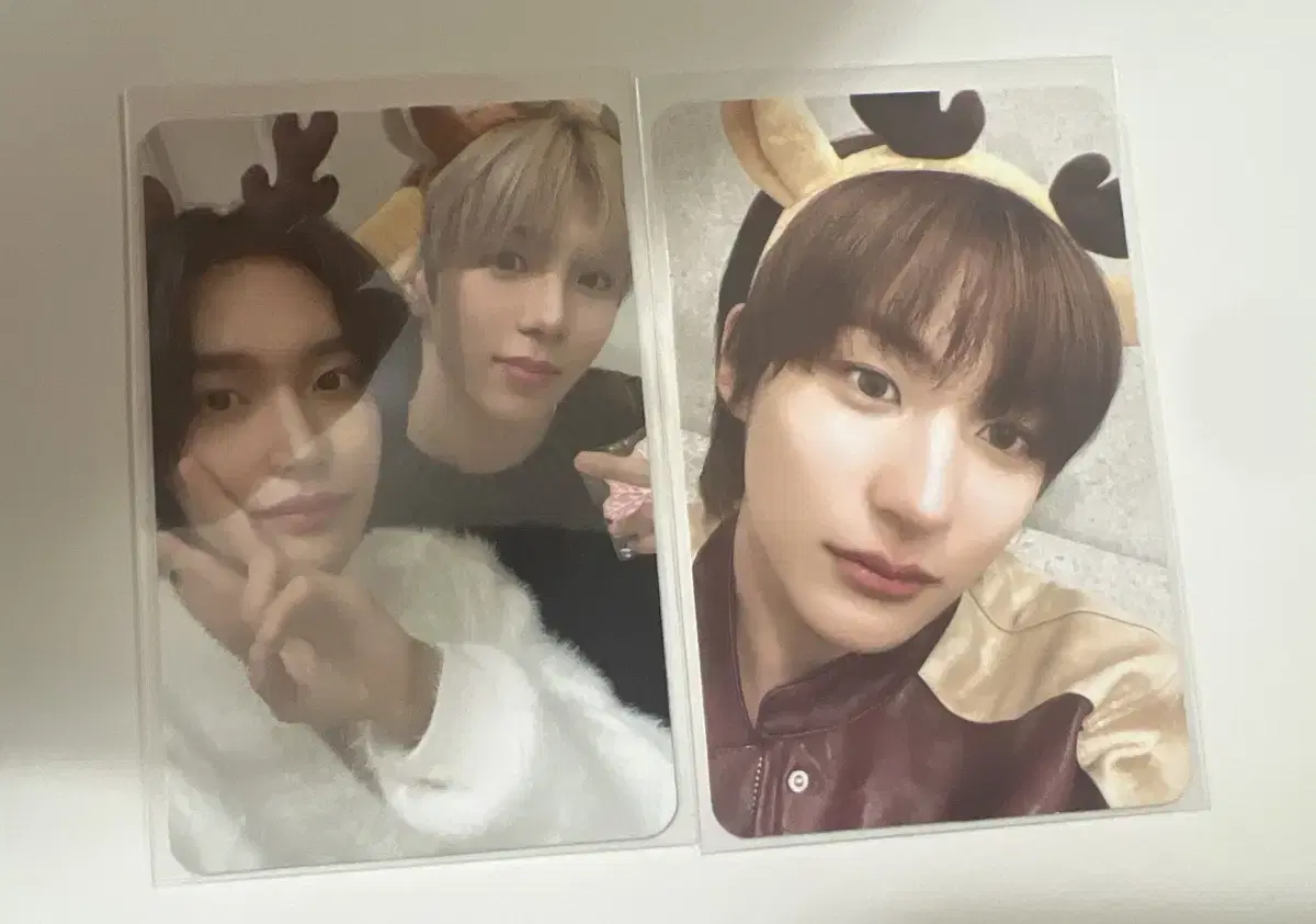 Riize Pink Christmas photocard Popnidang