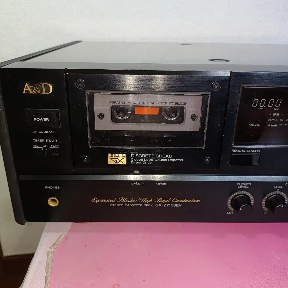 A&D 카세트 데크 3Head GX-Z7100EV 판매