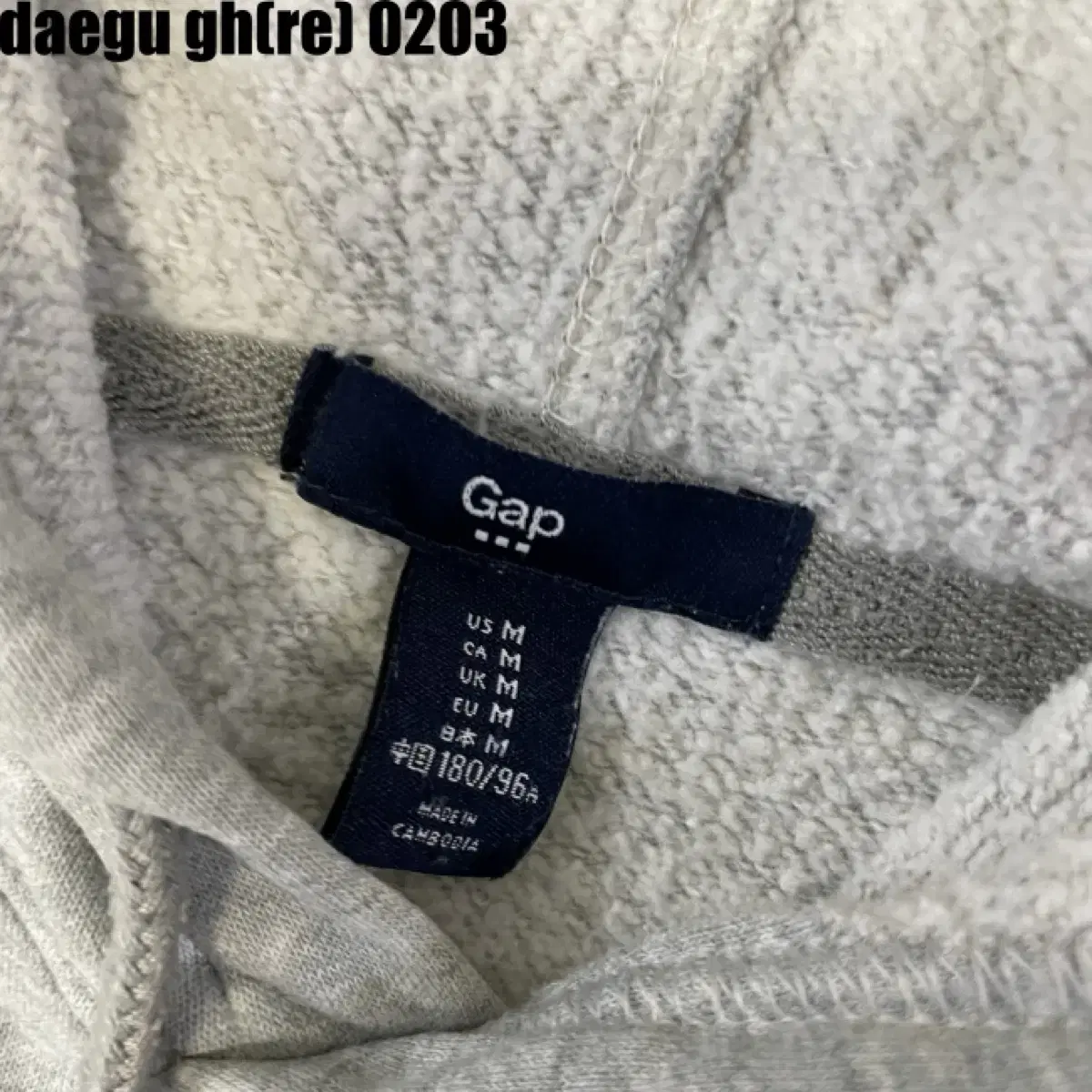 GAP. 후드,기모후드(L까지 추천)!이쁨 ㅜ! 앞면오염체크!