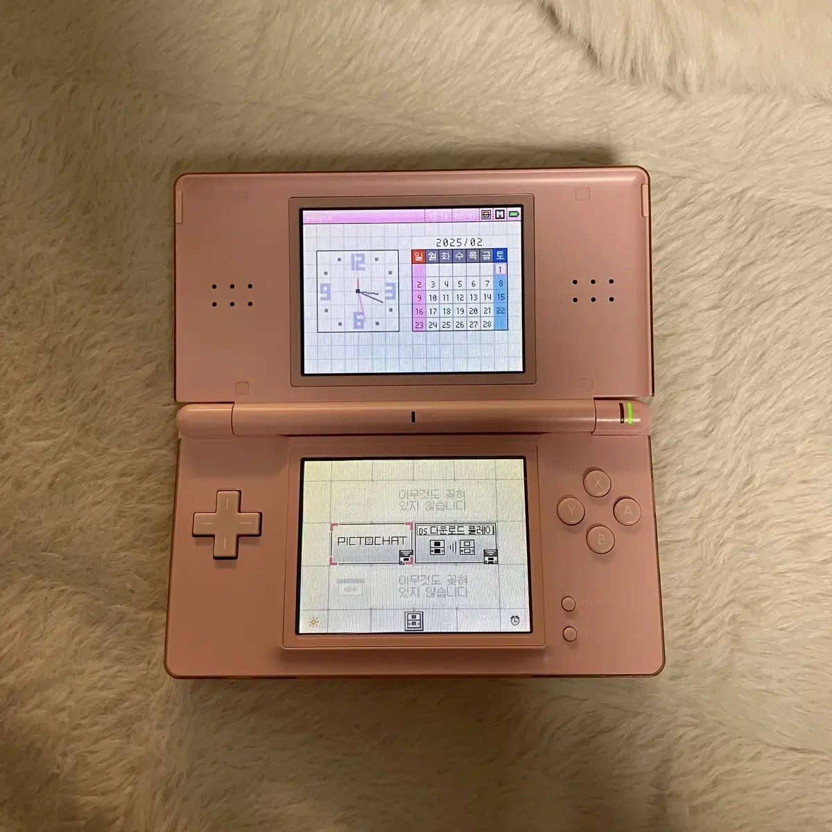 닌텐도 ds lite 노블핑크