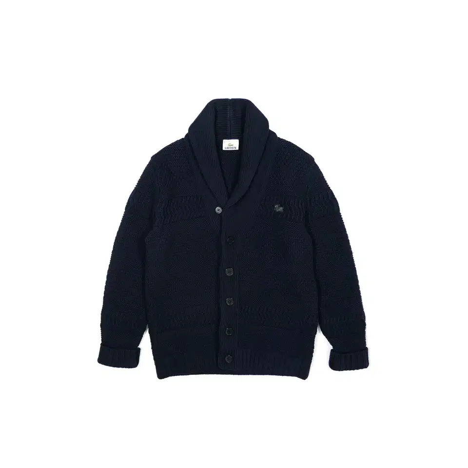 90s Lacoste shawl collar cardigan