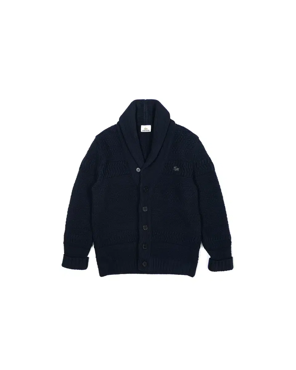 90s Lacoste shawl collar cardigan