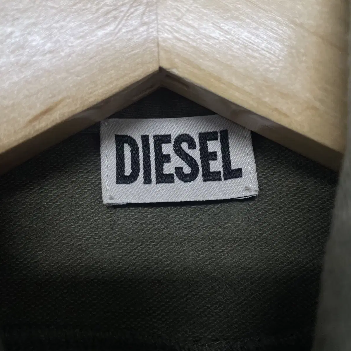 Diesel 디젤 우먼스 크롭 자켓 카키