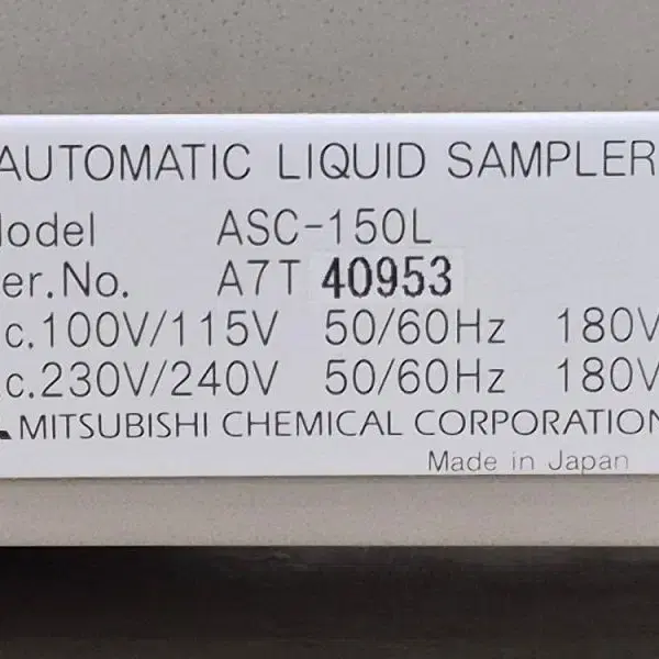 Mitsubishi 자동 액체 샘플러 ASC-150L