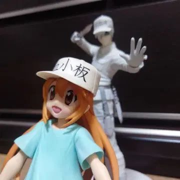 일하는 세포 프리미엄 피규어 백혈구 혈소판 2종 세트