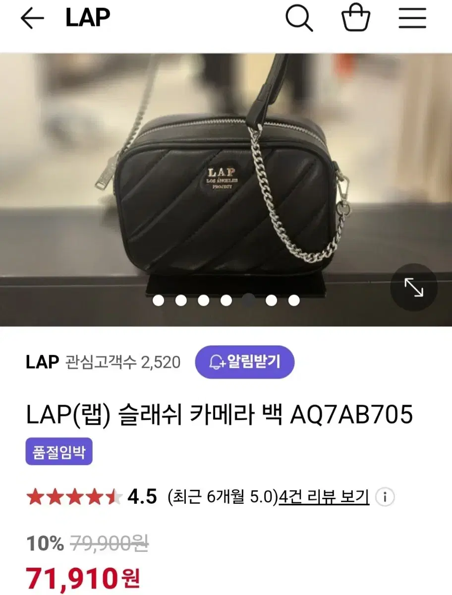 랩(LAP)카메라백