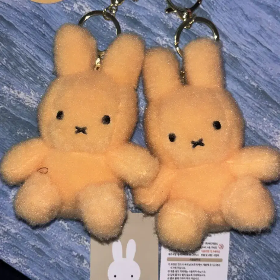 크리미 미피 키링 miffy 토끼 인형 12cm 미니 키홀더 가방키링 열