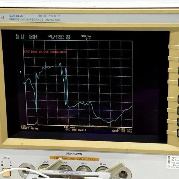 Agilent 4294A 정밀 임피던스 분석기 40Hz-110MHz