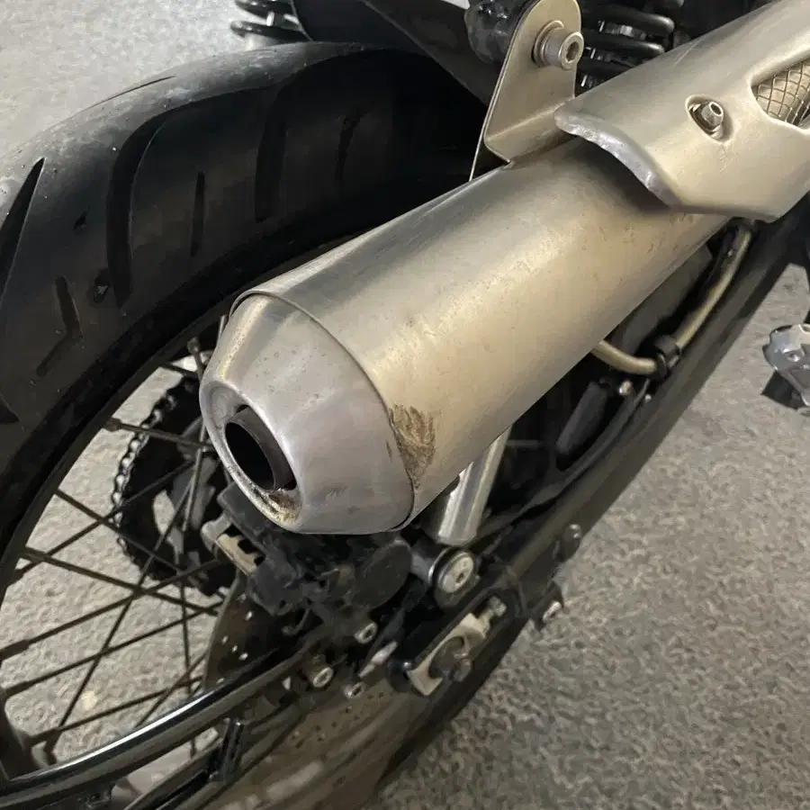 21년식 부캐너 125cc 클래식 바이크 오토바이