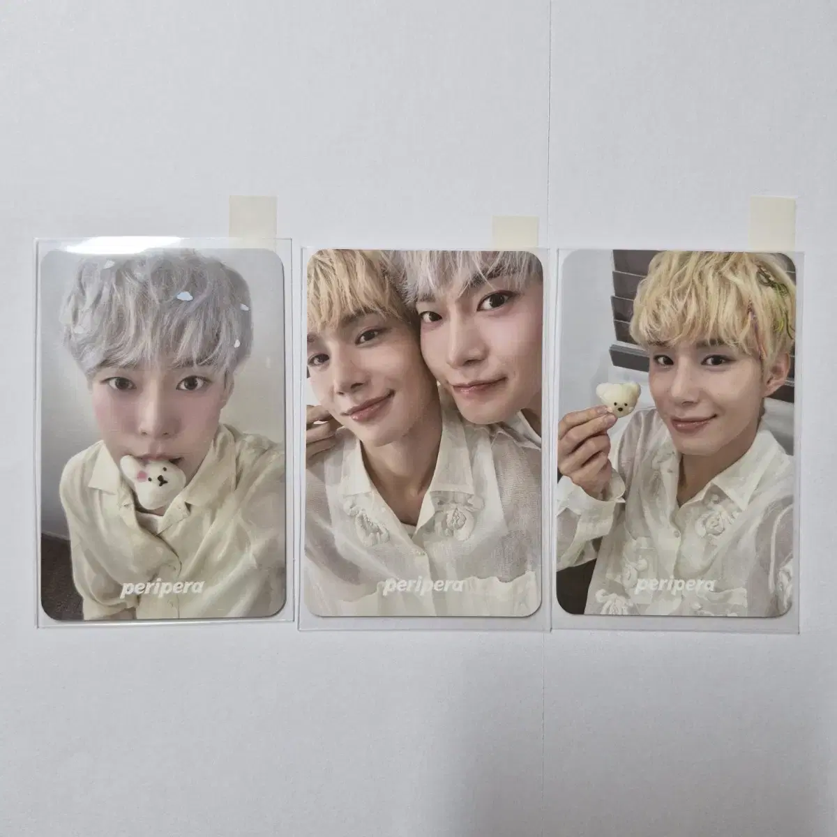 Peripera doyoung jungwoo photocard bulk WTS