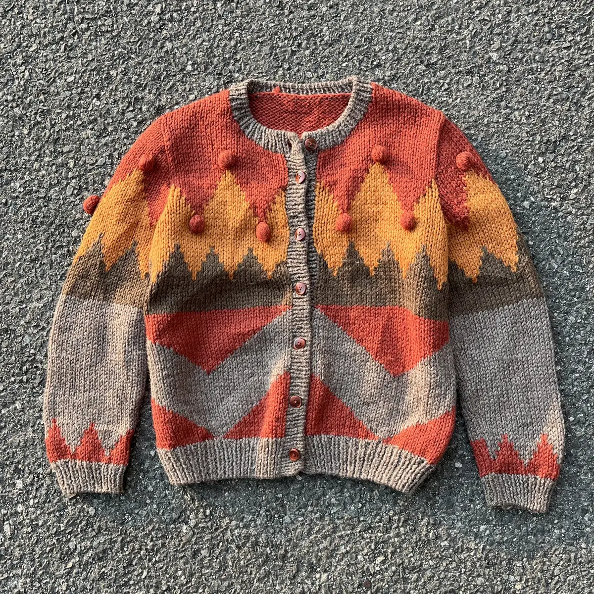 Vintage knit cardigan