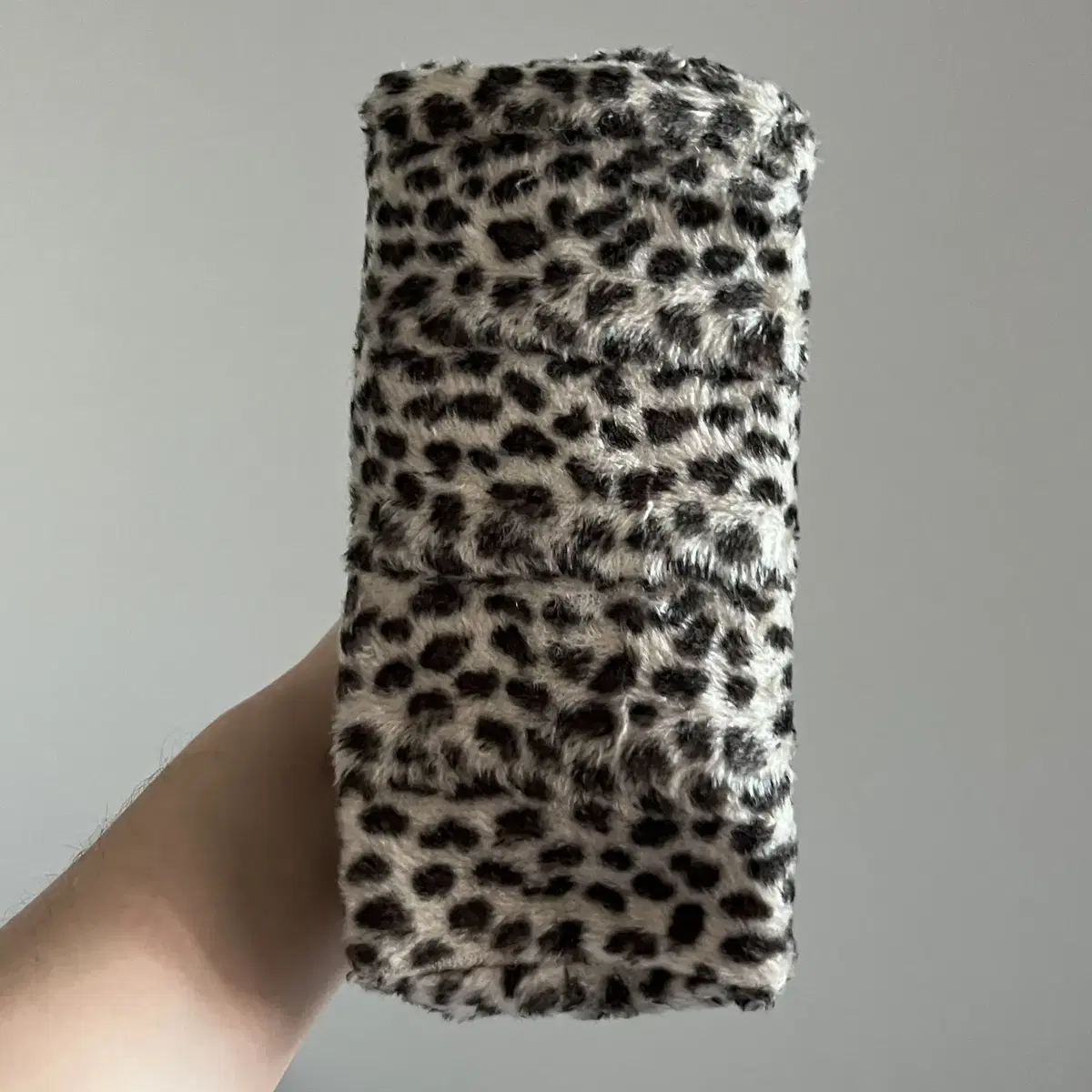 Leopard 2way fake fur mini Bag