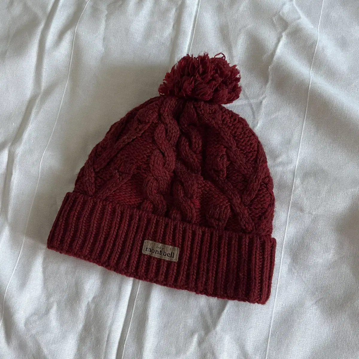 MONT-BELL wool knit Beanie